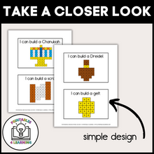 Load image into Gallery viewer, Hanukkah Snap Cube Task Box