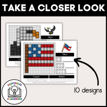 Load image into Gallery viewer, Independence Day Building Brick Mats