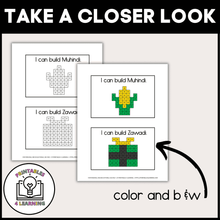 Load image into Gallery viewer, Kwanzaa Snap Cube Task Box