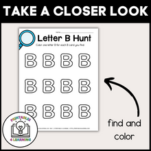 Load image into Gallery viewer, Letter B Scavenger Hunt Packet