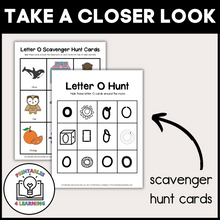 Load image into Gallery viewer, Letter O Scavenger Hunt Packet