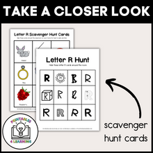 Load image into Gallery viewer, Letter R Scavenger Hunt Packet