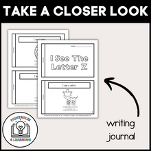 Load image into Gallery viewer, Letter Z Scavenger Hunt Packet