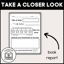 Load image into Gallery viewer, Editable Reading Log: Nocturnal Animal Books for Kids with Parent Handout