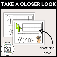 Load image into Gallery viewer, Number Playdough Mats 0-10 | Printable Playdough Mats for Number Recognition