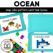 Load image into Gallery viewer, Ocean Snap Cube Task Box