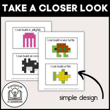 Load image into Gallery viewer, Ocean Snap Cube Task Box