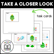 Load image into Gallery viewer, Christmas Tree Paper Plate Craft with Visual Instructions