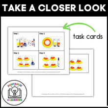 Load image into Gallery viewer, Candy Corn Paper Plate Craft with Visual Instructions