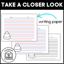 Load image into Gallery viewer, Candy Corn Paper Plate Craft with Visual Instructions