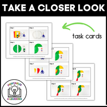 Load image into Gallery viewer, Parrot Paper Plate Craft with Visual Instructions