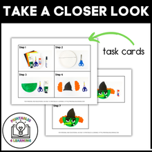 Load image into Gallery viewer, Witch Paper Plate Craft with Visual Instructions