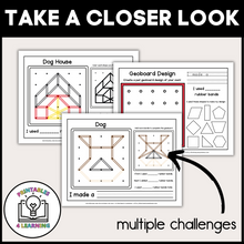 Load image into Gallery viewer, Pet Geoboards | Task Cards and Full Page Geoboard Activities