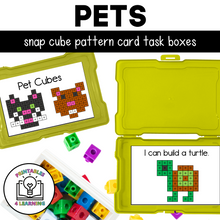 Load image into Gallery viewer, Pets Snap Cube Task Box