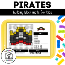 Load image into Gallery viewer, Pirates Building Brick Mats