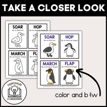 Load image into Gallery viewer, Polar Animal Movement Cards for Brain Break Activities