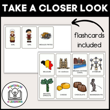Load image into Gallery viewer, Belgium Color and Trace Book for Kids