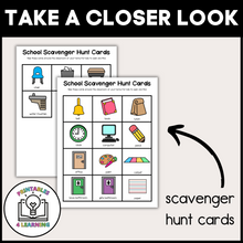 Load image into Gallery viewer, School Scavenger Hunt Packet