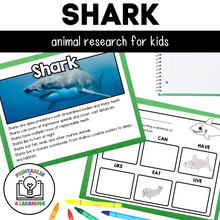 Load image into Gallery viewer, Shark Animal Study for Kids