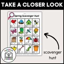 Load image into Gallery viewer, Spring Scavenger Hunt Packet