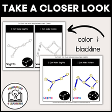 Load image into Gallery viewer, Constellation Playdough Task Cards | Star Constellations Activity