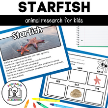 Load image into Gallery viewer, Starfish Animal Study for Kids