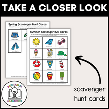 Load image into Gallery viewer, Summer Scavenger Hunt Packet