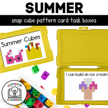 Load image into Gallery viewer, Summer Snap Cube Task Box