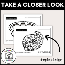 Load image into Gallery viewer, Thanksgiving Dot Marker Printables | Task Cards and Full-Page Activities