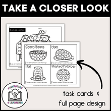 Load image into Gallery viewer, Thanksgiving Dot Marker Printables | Task Cards and Full-Page Activities