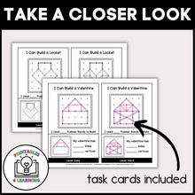 Load image into Gallery viewer, Valentine's Day Geoboards | Task Cards and Full Mat Geoboard Activities