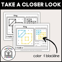 Load image into Gallery viewer, Valentine's Day Geoboards | Task Cards and Full Mat Geoboard Activities