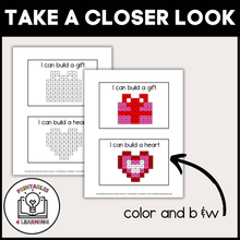 Load image into Gallery viewer, Valentine's Day Snap Cube Task Box