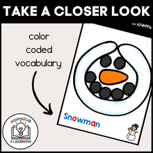 Load image into Gallery viewer, Winter Playdough Task Cards