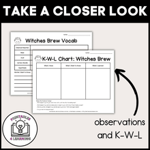 Load image into Gallery viewer, Witch's Brew Fizzing Science Experiment | Halloween Science & Chemical Reactions