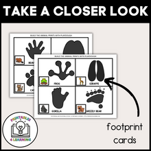 Load image into Gallery viewer, Zoo Animal Playdough Packet