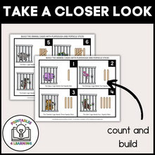 Load image into Gallery viewer, Zoo Animal Playdough Packet