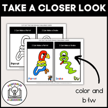 Load image into Gallery viewer, Zoo Animal Playdough Packet