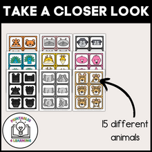 Load image into Gallery viewer, Search and Find Zoo Shape Sort