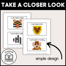Load image into Gallery viewer, Zoo Snap Cube Task Box