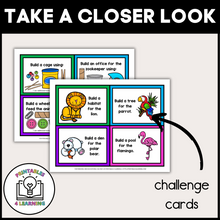 Load image into Gallery viewer, Zoo STEM Challenge Cards