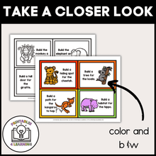 Load image into Gallery viewer, Zoo STEM Challenge Cards