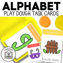 Load image into Gallery viewer, ABC Play Dough Task Cards