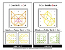Load image into Gallery viewer, Fine Motor Task Cards: ABC Geoboard Pack - Printables 4 Learning