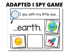 Load image into Gallery viewer, Solar System I Spy Packet