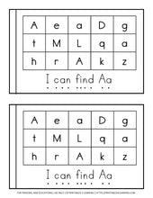 Load image into Gallery viewer, Letter A Emergent Reader Coloring Book