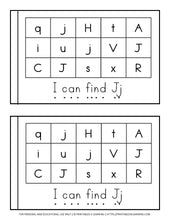 Load image into Gallery viewer, Letter J Emergent Reader Coloring Book