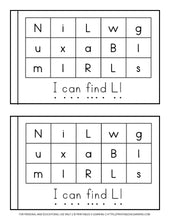 Load image into Gallery viewer, Letter L Emergent Reader Coloring Book