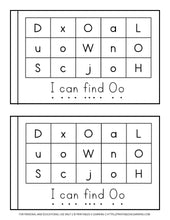 Load image into Gallery viewer, Letter O Emergent Reader Coloring Book