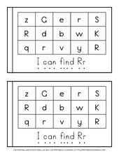 Load image into Gallery viewer, Letter R Emergent Reader Coloring Book